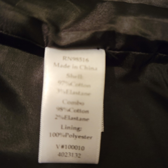 Blue Paisley Coldwater Creek Jacket - Picture 6 of 9